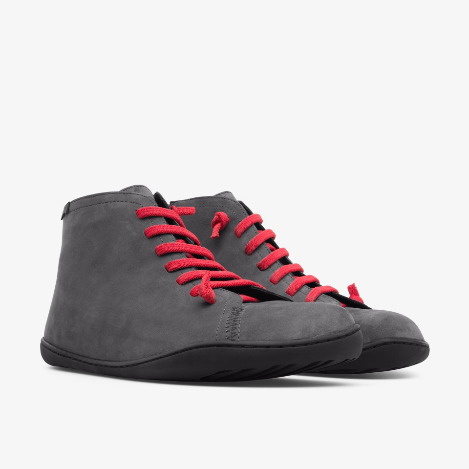 Botines Camper Peu Hombre - Gris | Camper Online + 7305NUDSB